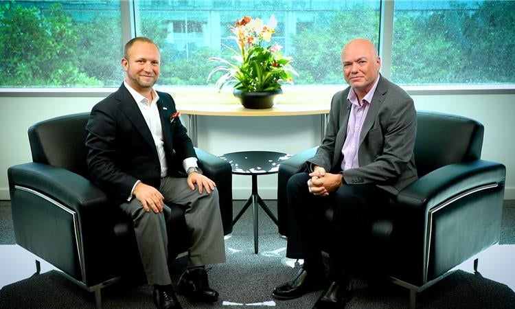video Alistair Symon of IBM and Jeremy Werner of Micron sitting together